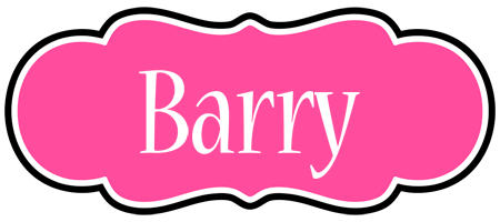 Barry invitation logo