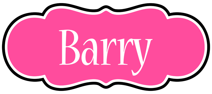 Barry invitation logo
