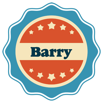 Barry labels logo