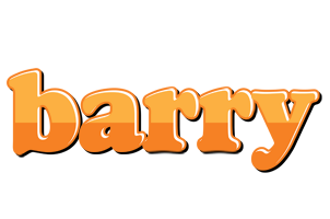 Barry orange logo