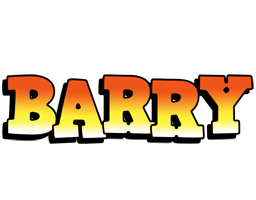 Barry sunset logo