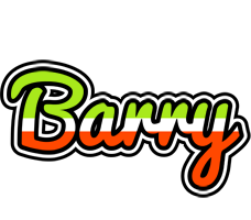 Barry superfun logo