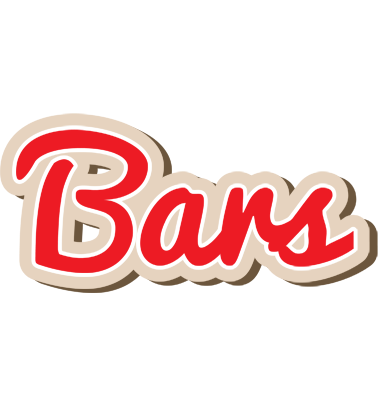 Bars chocolate logo