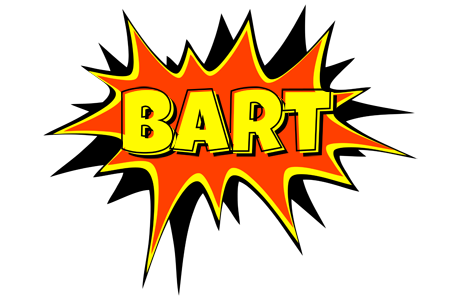 Bart bazinga logo