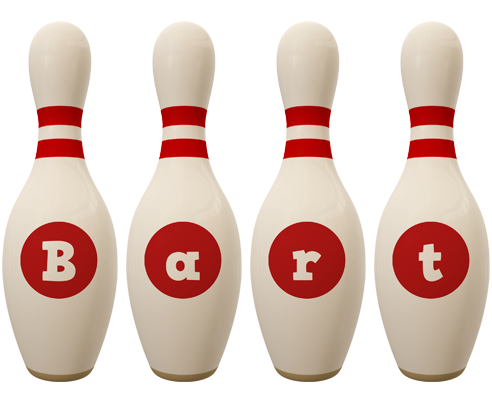 Bart bowling-pin logo