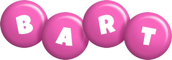 Bart candy-pink logo