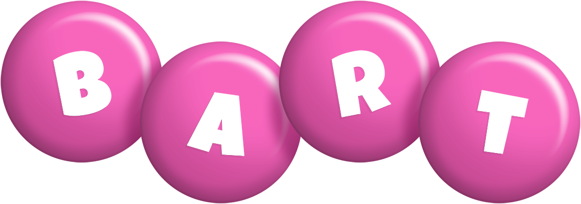 Bart candy-pink logo