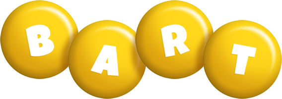 Bart candy-yellow logo