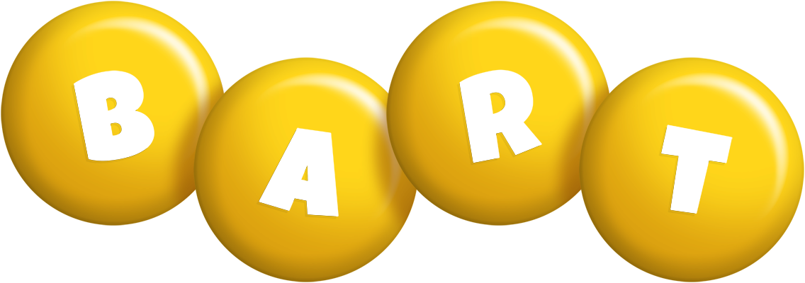 Bart candy-yellow logo