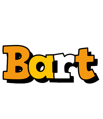 Bart cartoon logo