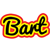 Bart flaming logo