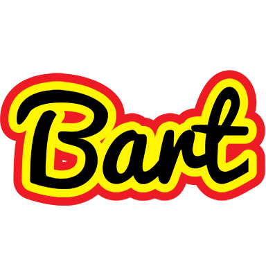 Bart flaming logo