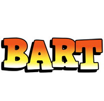 Bart sunset logo