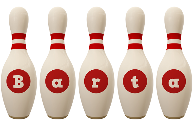 Barta bowling-pin logo