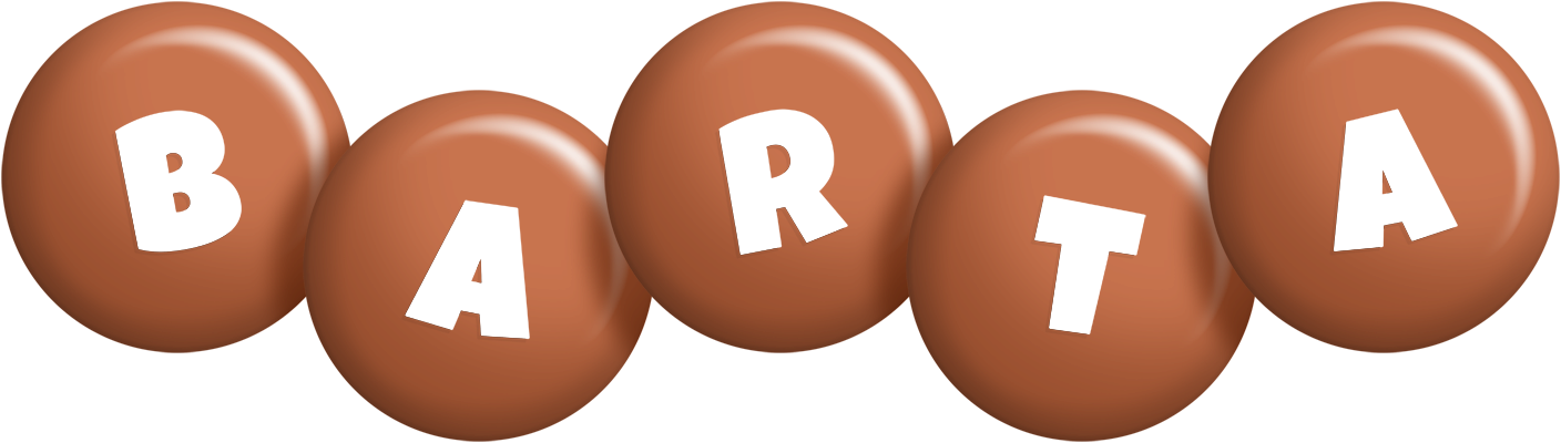 Barta candy-brown logo