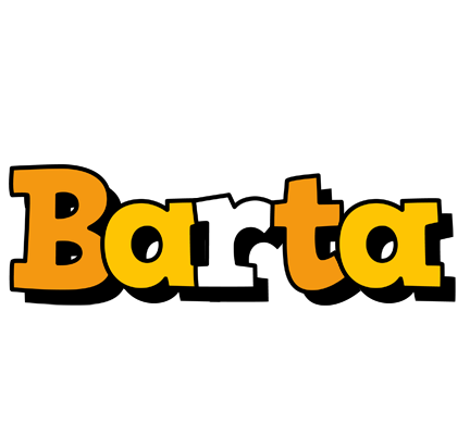 Barta cartoon logo