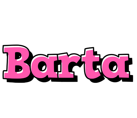 Barta girlish logo