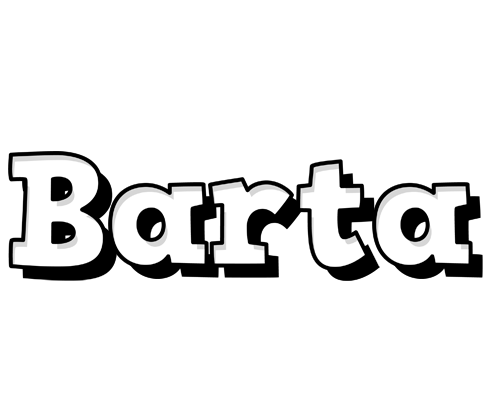 Barta snowing logo