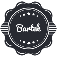 Bartek badge logo