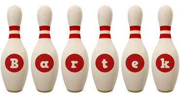 Bartek bowling-pin logo