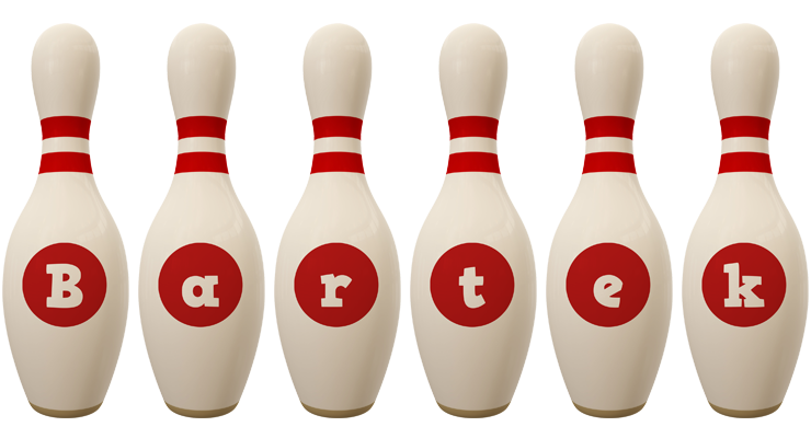 Bartek bowling-pin logo
