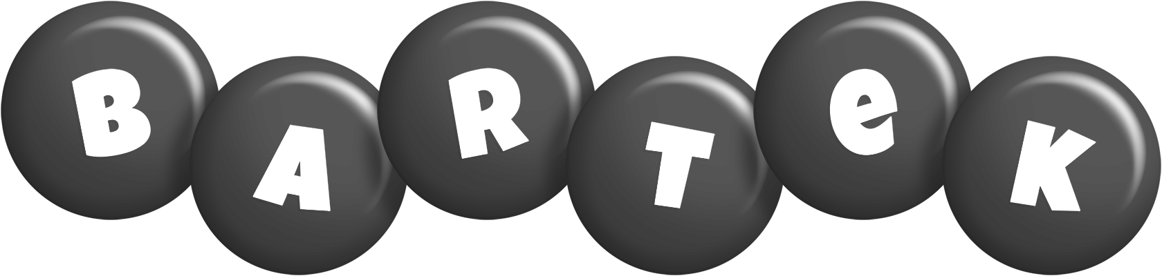 Bartek candy-black logo