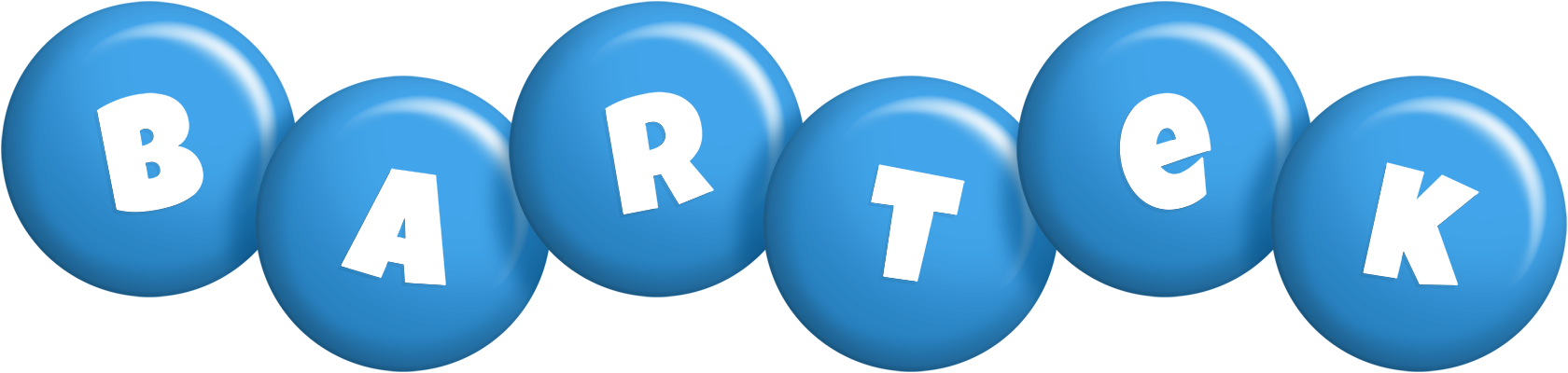 Bartek candy-blue logo