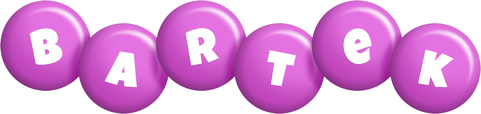 Bartek candy-purple logo