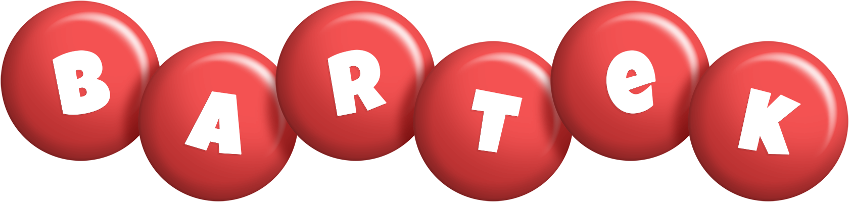 Bartek candy-red logo