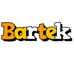 Bartek cartoon logo