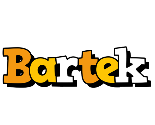 Bartek cartoon logo