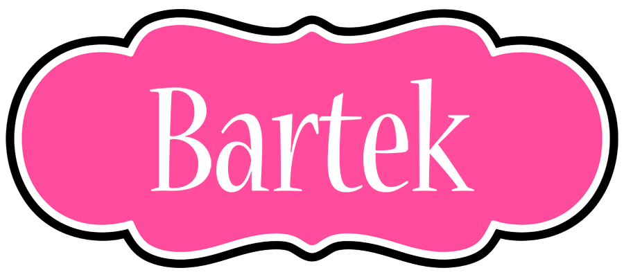 Bartek invitation logo
