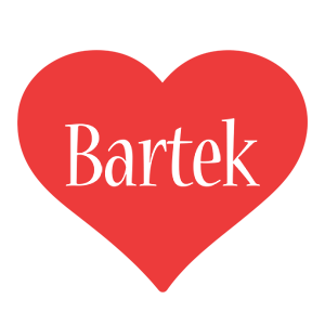 Bartek love logo