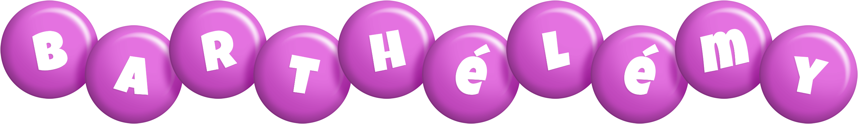 Barthélémy candy-purple logo