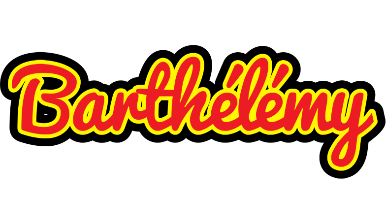 Barthélémy fireman logo