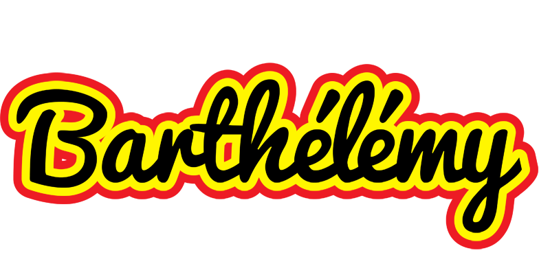 Barthélémy flaming logo