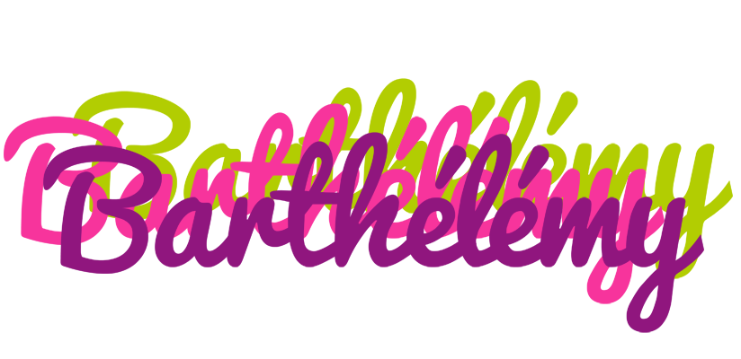 Barthélémy flowers logo