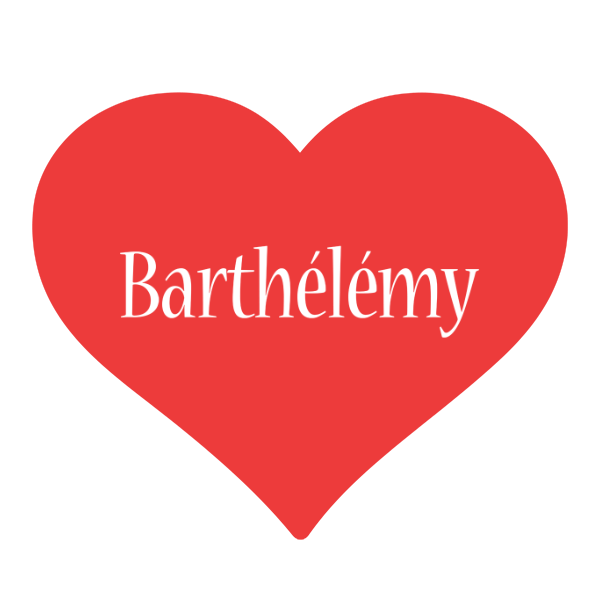 Barthélémy love logo