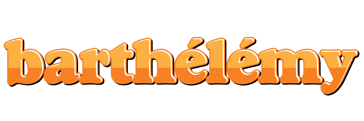 Barthélémy orange logo