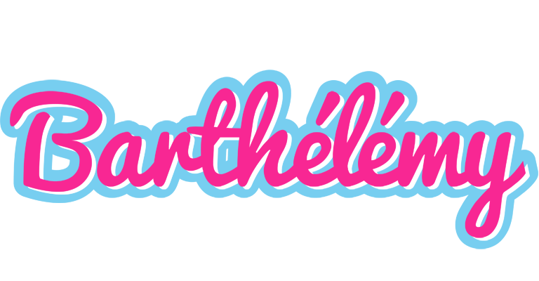 Barthélémy popstar logo