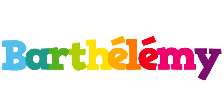 Barthélémy rainbows logo