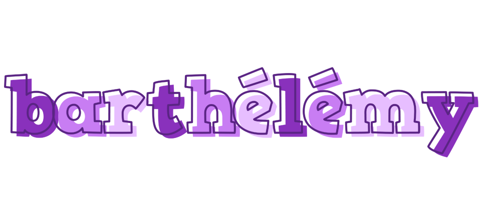 Barthélémy sensual logo