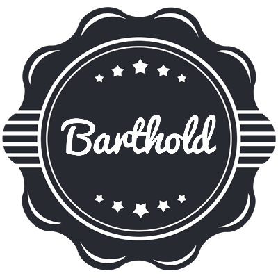 Barthold badge logo