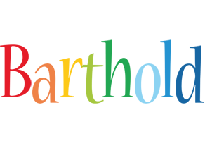Barthold birthday logo