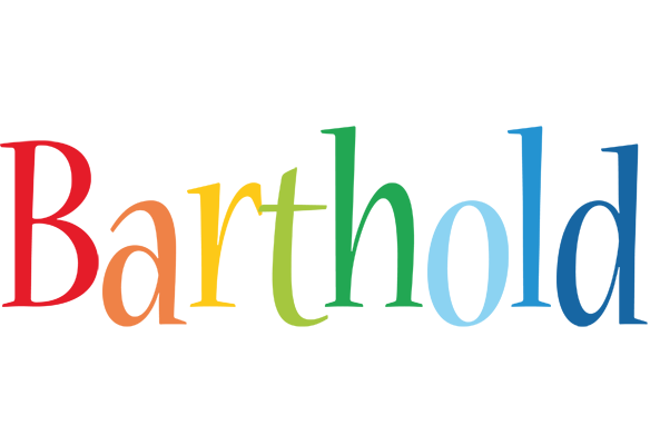 Barthold birthday logo