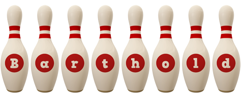 Barthold bowling-pin logo