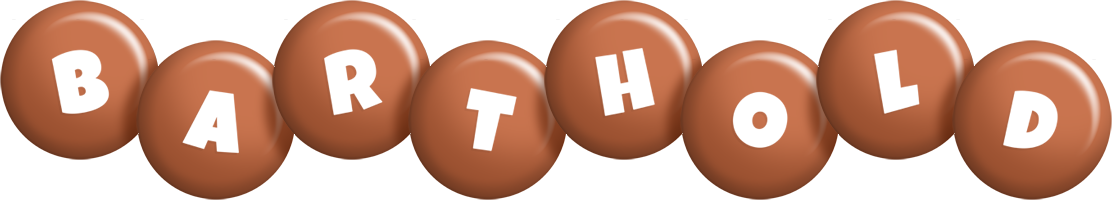 Barthold candy-brown logo
