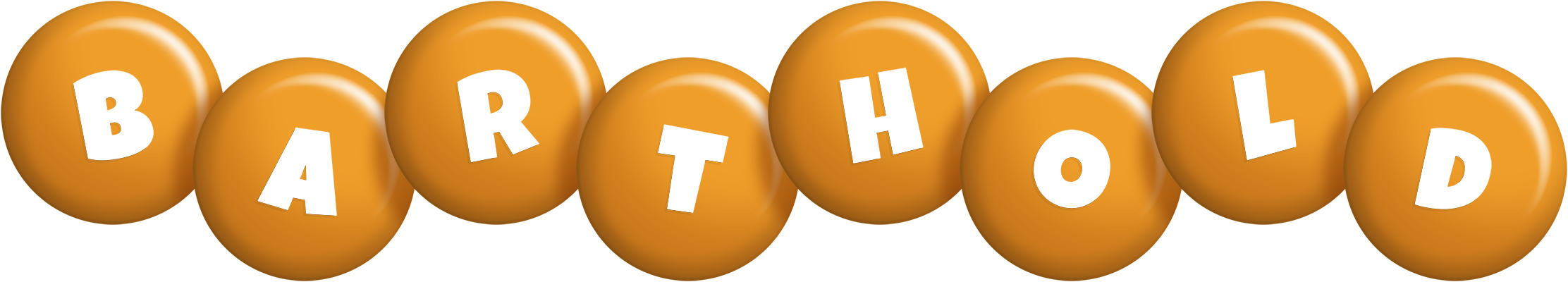 Barthold candy-orange logo