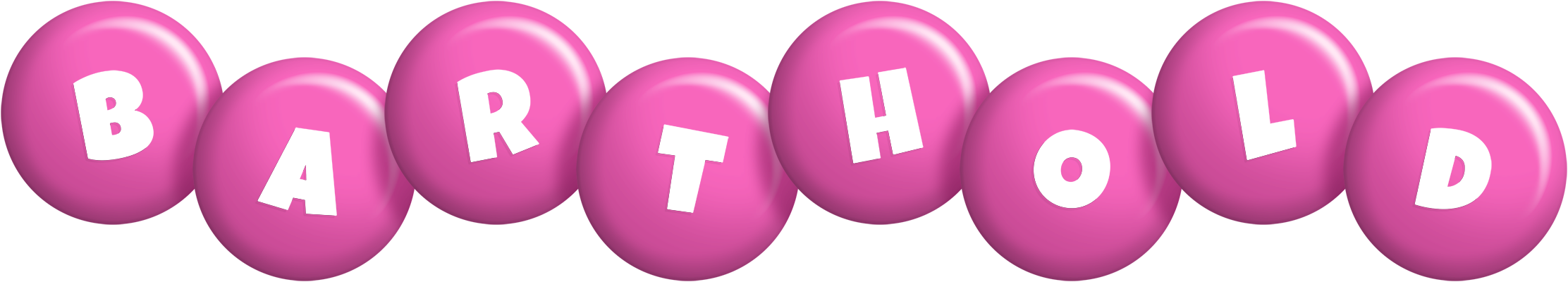 Barthold candy-pink logo