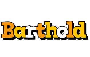 Barthold cartoon logo